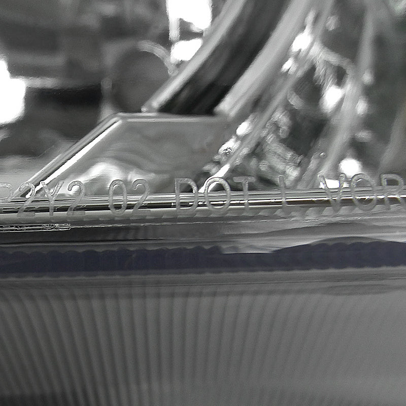 2006-2011 Honda Civic Coupe Factory Style Headlights (Chrome Housing / Clear Lens)