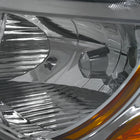 2006-2011 Honda Civic Coupe Factory Style Headlights (Chrome Housing / Clear Lens)