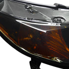 2006-2011 Honda Civic Coupe Factory Style Headlights (Chrome Housing / Smoked Lens)