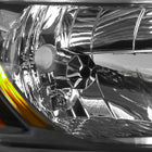 2006-2011 Honda Civic Coupe Factory Style Headlights (Matte Black Housing / Clear Lens)