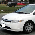 2006-2011 Honda Civic Sedan Factory Style Headlights (Chrome Housing / Clear Lens)