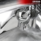 2006-2011 Honda Civic Sedan Factory Style Headlights (Chrome Housing / Clear Lens)