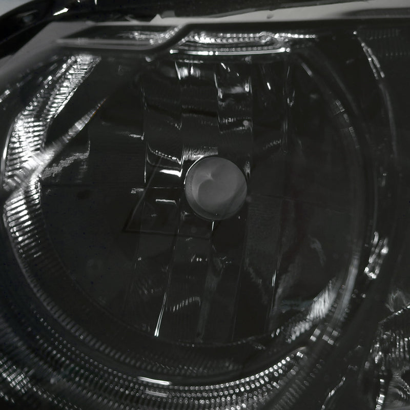 2006-2011 Honda Civic Sedan Factory Style Headlights (Chrome Housing / Smoked Lens)