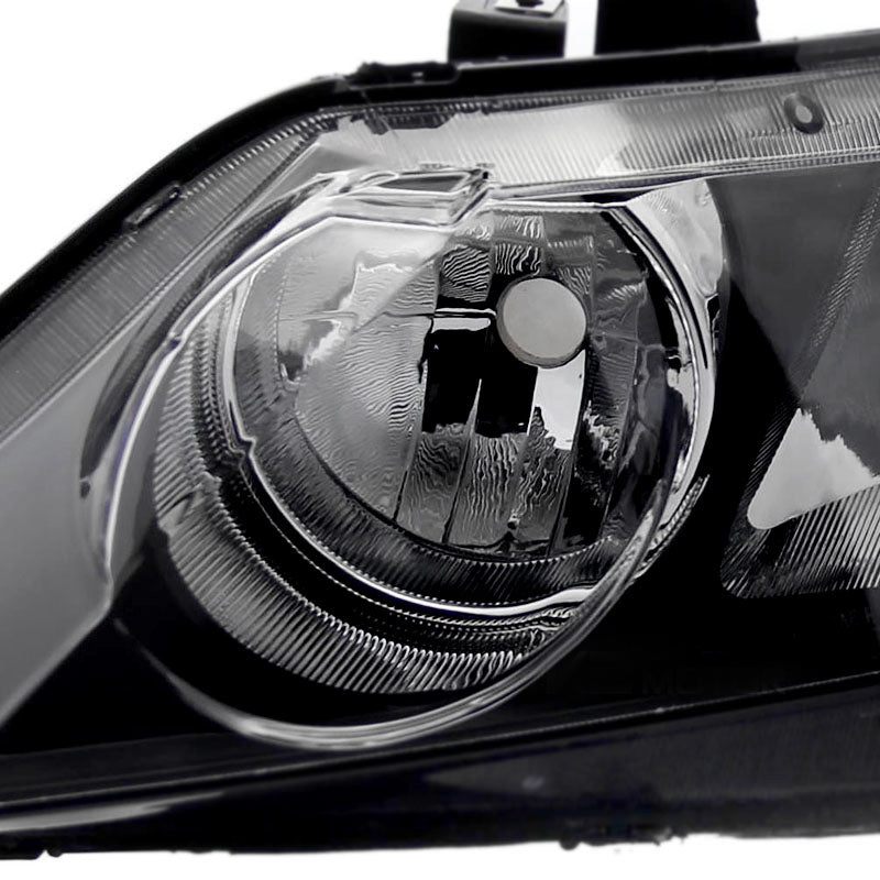 2006-2011 Honda Civic Sedan Factory Style Headlights (Matte Black Housing / Clear Lens)