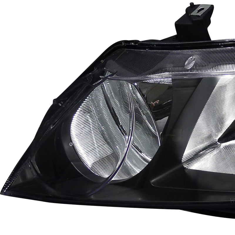 2006-2011 Honda Civic Sedan Factory Style Headlights (Matte Black Housing / Clear Lens)
