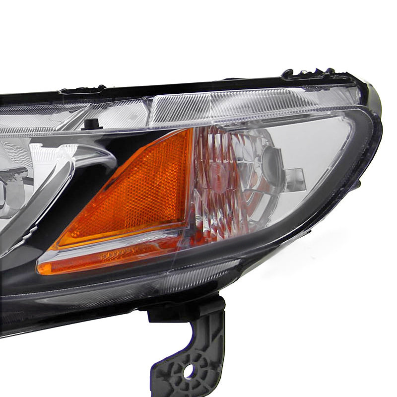 2006-2011 Honda Civic Sedan Factory Style Headlights - Matte Black/Clear Lens