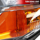 2012-2013 Honda Civic Coupe / 2012-2015 Civic Sedan Factory Style Headlights (Chrome Housing / Clear Lens)