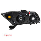 2012-2013 Honda Civic Coupe / 2012-2015 Civic Sedan Factory Style Headlights (Matte Black Housing / Clear Lens)