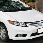 2012-2013 Honda Civic Coupe / 2012-2015 Civic Sedan Factory Style Headlights (Matte Black Housing / Clear Lens)