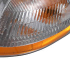 1996-1998 Honda Civic Factory Style Headlights (Chrome Housing / Clear Lens)