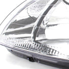 1996-1998 Honda Civic Factory Style Headlights (Chrome Housing / Clear Lens)