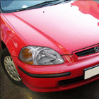 1996-1998 Honda Civic Factory Style Headlights (Chrome Housing / Clear Lens)
