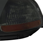 1996-1998 Honda Civic Coupe / Sedan LED Bar Factory Style Headlights (Chrome Housing / Smoked Lens)