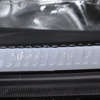 1996-1998 Honda Civic Coupe / Sedan LED Bar Factory Style Headlights (Matte Black Housing / Clear Lens)