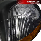 1996-1998 Honda Civic Factory Style Headlights (Matte Black Housing / Clear Lens)
