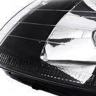 1996-1998 Honda Civic Factory Style Headlights (Matte Black Housing / Clear Lens)
