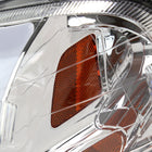 1999-2000 Honda Civic Coupe / Sedan LED Bar Factory Style Headlights (Chrome Housing / Clear Lens)