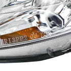 1999-2000 Honda Civic Factory Style Headlights (Chrome Housing / Clear Lens)