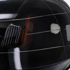 1999-2000 Honda Civic Factory Style Headlights (Matte Black Housing / Clear Lens)