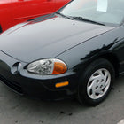 1993-1997 Honda Del Sol Crystal Headlights w/ Amber Reflector (Chrome Housing / Clear Lens)