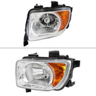 2003-2008 Honda Element Factory Style Headlights (Chrome Housing / Clear Lens)