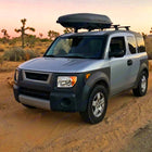 2003-2008 Honda Element Factory Style Headlights (Chrome Housing / Clear Lens)