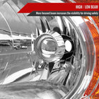 2003-2008 Honda Element Factory Style Headlights (Chrome Housing / Clear Lens)