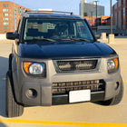 2003-2008 Honda Element Factory Style Headlights (Matte Black Housing / Clear Lens)