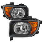 2003-2008 Honda Element Factory Style Headlights (Matte Black Housing / Clear Lens)