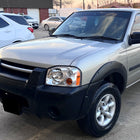 2001-2004 Nissan Frontier XE Factory Style Headlights (Chrome Housing / Clear Lens)