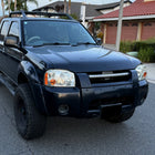 2001-2004 Nissan Frontier XE Factory Style Headlights (Chrome Housing / Clear Lens)