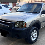 2001-2004 Nissan Frontier XE Factory Style Headlight (Chrome Housing/Smoke Lens)
