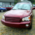 2001-2003 Toyota Highlander Factory Style Headlights (Chrome Housing / Clear Lens)