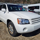 2001-2003 Toyota Highlander Factory Style Headlights (Chrome Housing / Clear Lens)