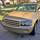 2001-2003 Toyota Highlander Factory Style Headlights (Chrome Housing / Clear Lens)