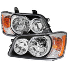 2001-2003 Toyota Highlander Factory Style Headlights (Chrome Housing / Clear Lens)