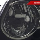 2001-2003 Toyota Highlander Factory Style Headlights (Chrome Housing / Smoked Lens)