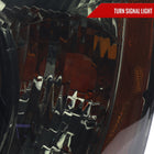 2001-2003 Toyota Highlander Factory Style Headlights (Chrome Housing / Smoked Lens)