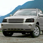 2001-2003 Toyota Highlander Factory Style Headlights (Chrome Housing / Smoked Lens)