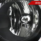 2001-2003 Toyota Highlander Factory Style Headlights (Matte Black Housing / Clear Lens)