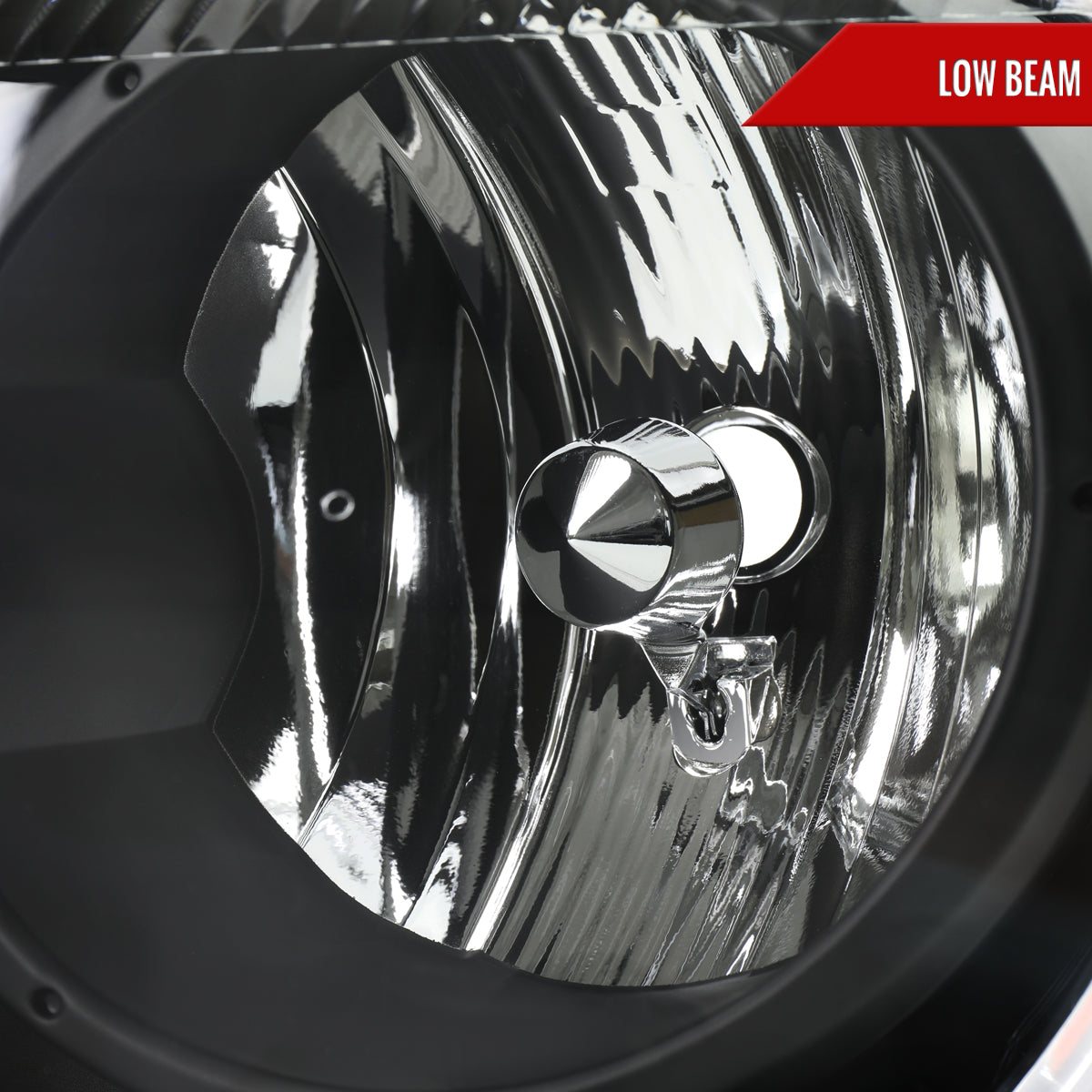 2001-2003 Toyota Highlander Factory Style Headlights (Matte Black Housing / Clear Lens)