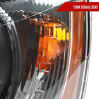 2001-2003 Toyota Highlander Factory Style Headlights (Matte Black Housing / Clear Lens)