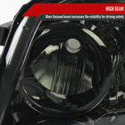 2004-2007 Toyota Highlander Factory Style Headlights (Chrome Housing / Smoked Lens)