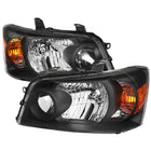 2004-2007 Toyota Highlander Factory Style Headlights (Matte Black Housing / Clear Lens)