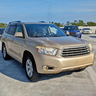 2008-2010 Toyota Highlander Factory Halogen Replacement Headlights (Chrome Housing / Clear Lens)