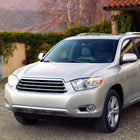 2008-2010 Toyota Highlander Factory Halogen Replacement Headlights (Chrome Housing / Clear Lens)