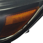 2008-2010 Toyota Highlander Factory Halogen Replacement Headlights (Chrome Housing / Smoked Lens)