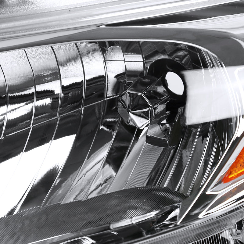 2016-2018 Honda HR-V Factory Style Headlights (Chrome Housing / Clear Lens)
