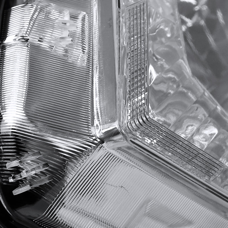 2016-2018 Honda HR-V Factory Style Headlights (Chrome Housing / Clear Lens)