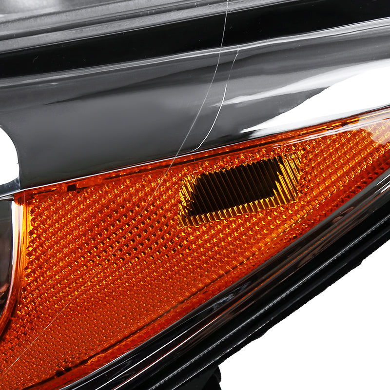 2016-2018 Honda HR-V Factory Style Headlights (Chrome Housing / Clear Lens)